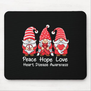 Alfombrilla De Ratón Vamos Gnomes De La Cuta Roja Vestidos De Rojo Por 