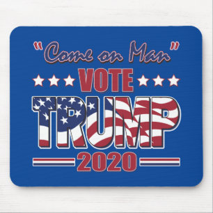 Alfombrilla De Ratón Vamos hombre - Trump 2020