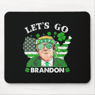 Alfombrilla De Ratón Vamos Shamrock Brandon Feliz Día de los Simpatizan