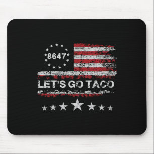 Alfombrilla De Ratón Vamos Taco 8647 Bandera de EE. UU. 86 47 Hombres M