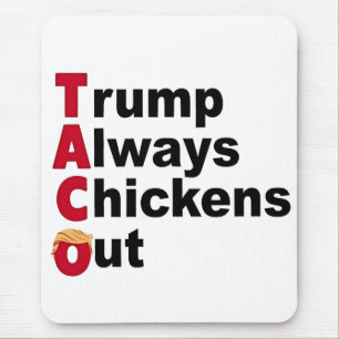 Alfombrilla De Ratón Vamos TACO Trump siempre se ríe
