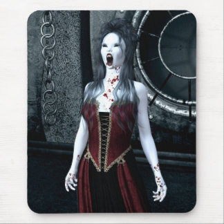Alfombrilla De Ratón Vampiro macabro Mousepad de la sed
