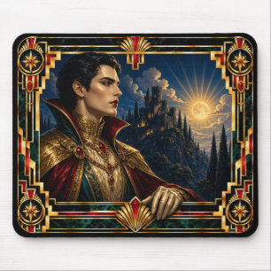 Alfombrilla De Ratón Vampiro, mítico Art Déco
