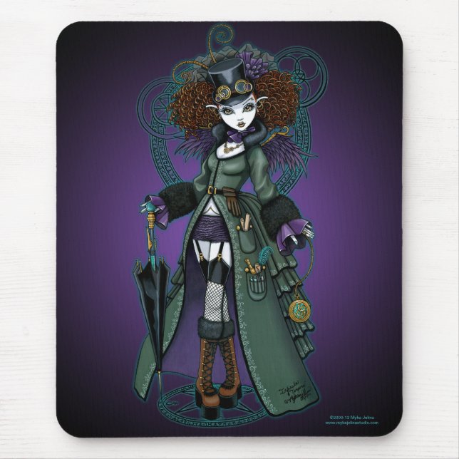 Alfombrilla De Ratón Vampiro Mousepad del viajero del tiempo de (Frente)