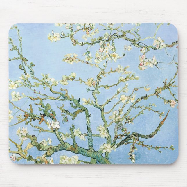 Alfombrilla De Ratón Van Gogh Almond Blossoms (Frente)