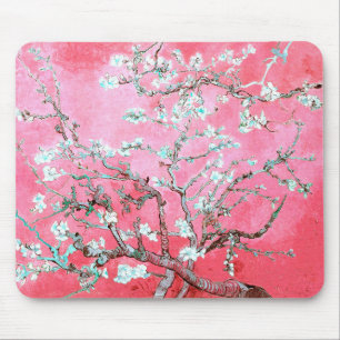 Alfombrilla De Ratón Van Gogh Almond Blossoms Azul rosa