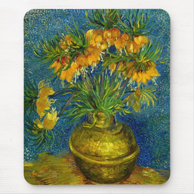 Alfombrilla De Ratón Van Gogh Imperial Fritillaries (Frente)