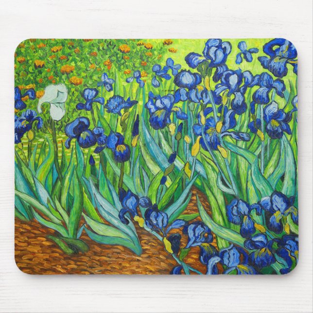 Alfombrilla De Ratón Van Gogh Irises (Frente)