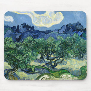 Alfombrilla De Ratón Van Gogh Los Olivos Paisaje Pintura