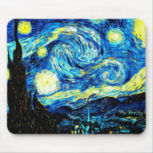 Alfombrilla De Ratón Van Gogh - Noche Starry