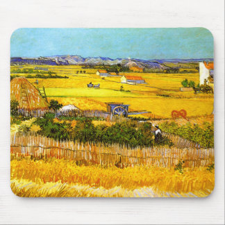 Alfombrilla De Ratón Van Gogh: Paisaje cerca de Arles