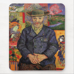 Alfombrilla De Ratón Van Gogh, Retrato de Père Tanguy, Arte Antiguo