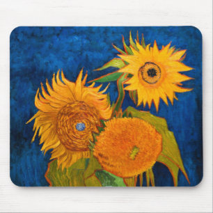 Alfombrilla De Ratón Van Gogh Sunflowers