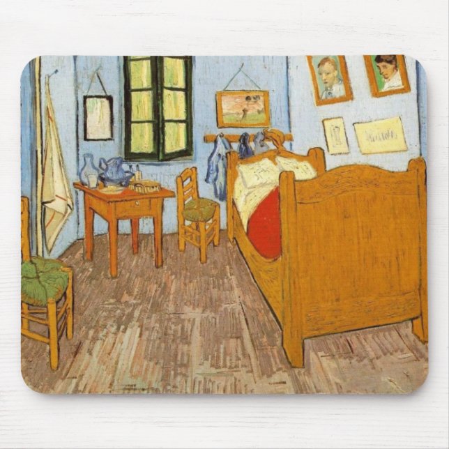 Alfombrilla De Ratón Van Gogh's Bedroom (Frente)