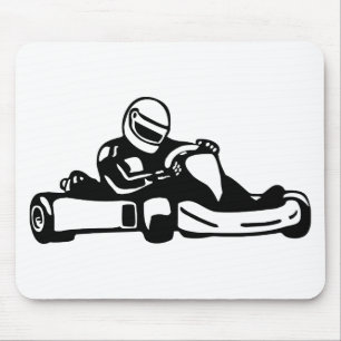 Alfombrilla De Ratón Van las Carreras de Kart