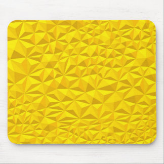 Alfombrilla De Ratón van origamic pyramid yellow