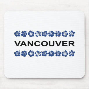Alfombrilla De Ratón Vancouver Aloha Bandas Azul Luz-Color