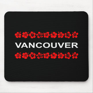 Alfombrilla De Ratón Vancouver Bandas Aloha Color oscuro