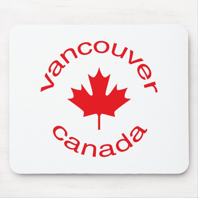 Alfombrilla De Ratón Vancouver Canadá (Frente)