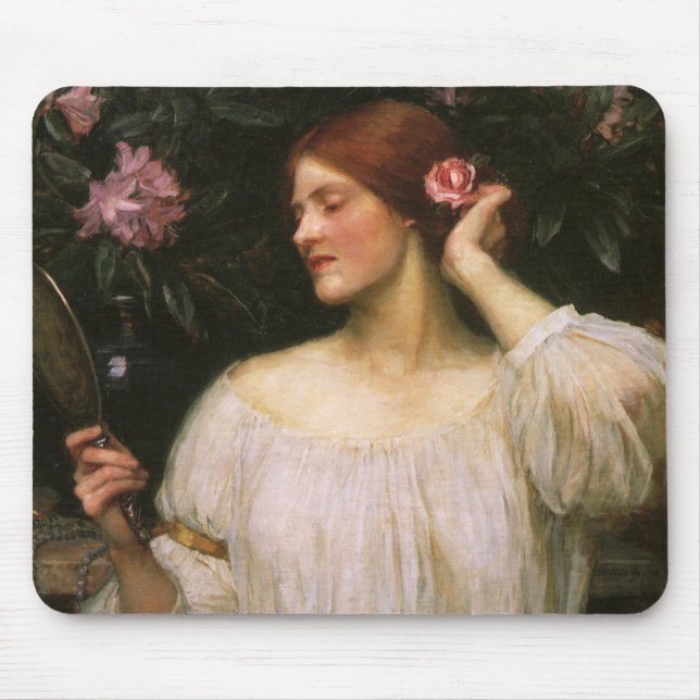Alfombrilla De Ratón Vanity by John William Waterhouse (Frente)