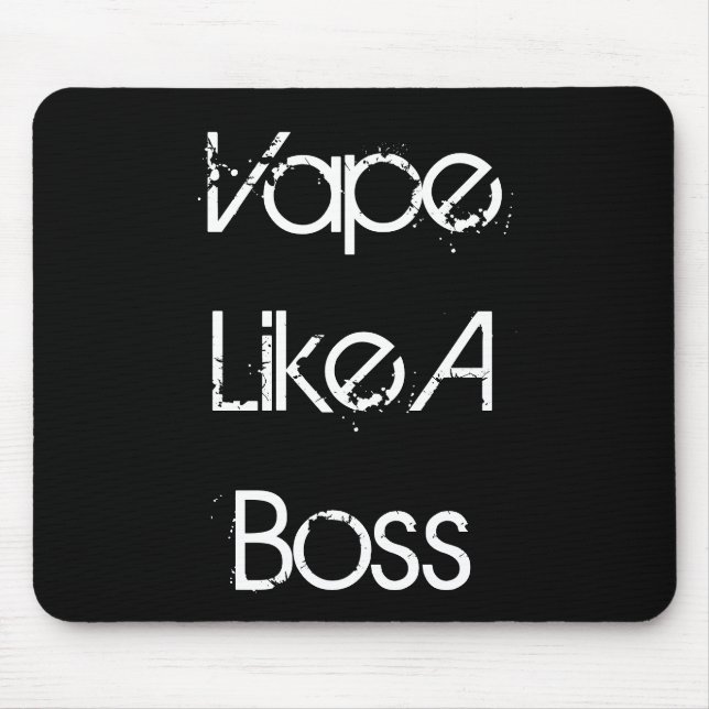 Alfombrilla De Ratón Vape como Boss (Frente)