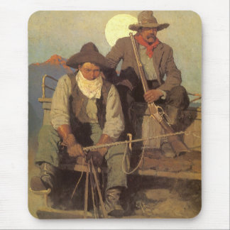 Alfombrilla De Ratón Vaqueiros Antiguos, La Etapa de Pago por NC Wyeth