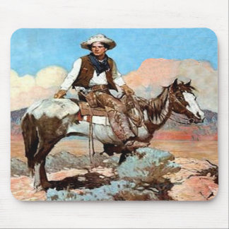 Alfombrilla De Ratón Vaquero Mousepad de la ley y orden