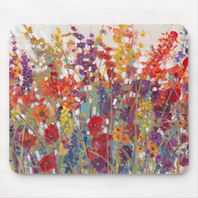 Alfombrilla De Ratón Variedad de flores (Frente)
