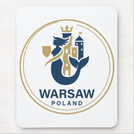 Alfombrilla De Ratón Varsovia Polonia Europa