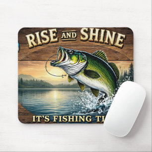 Alfombrilla De Ratón Vaso divertido único para pesca
