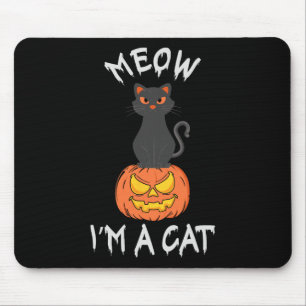 Alfombrilla De Ratón Vaya, soy un disfraz de Halloween para gatos para