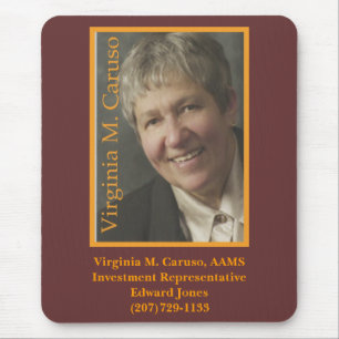 Alfombrilla De Ratón VC, Virginia M. Caruso, AAMSInvestment Represen…