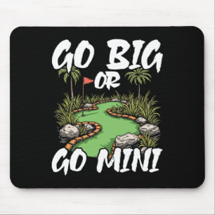 Alfombrilla De Ratón Ve Grande O Ve Mini Golf Miniatura