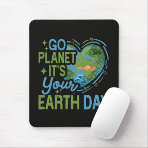 Alfombrilla De Ratón Ve Planeta Es Tu Día de la Tierra