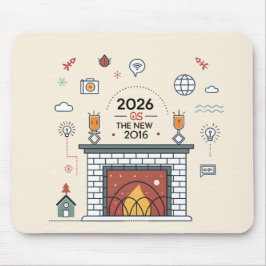 Alfombrilla De Ratón Vector de Cultura Digital 2026 Es El Nuevo 2016