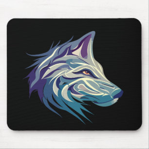 Alfombrilla De Ratón Vector World Wildlife Wonder de Wolf Animal Freedo