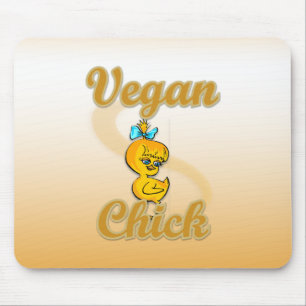 Alfombrilla De Ratón Vegan Chick