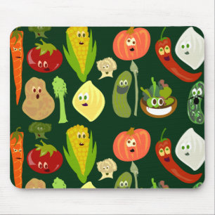 Alfombrilla De Ratón ¡Vegetales fáciles!