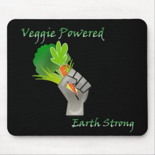 Alfombrilla De Ratón Veggie Powered