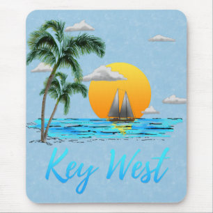 Alfombrilla De Ratón Vela en clave oeste de Florida