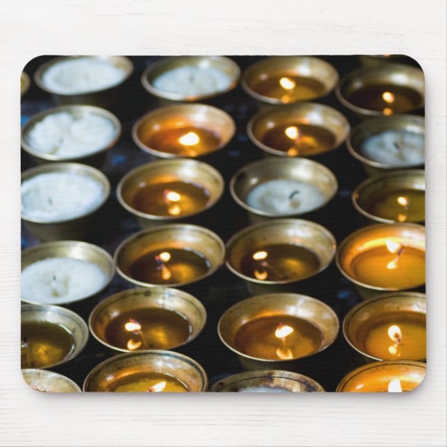 Alfombrilla De Ratón Velas de Mantequilla de Yak (Frente)