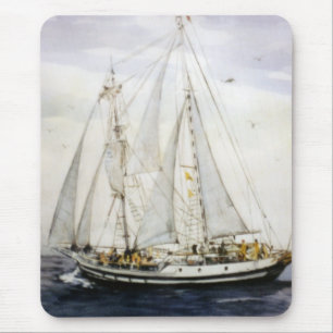 Alfombrilla De Ratón Velero/Veleiro/Barco de vela