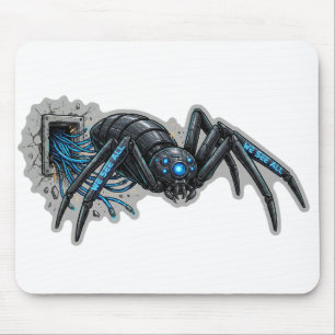 Alfombrilla De Ratón Vemos Todo – Camiseta de Drone Araña Cibernética d