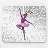 Venado de ballet en rosa