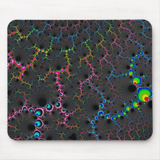 Alfombrilla De Ratón Venas - Arte fractal (Frente)