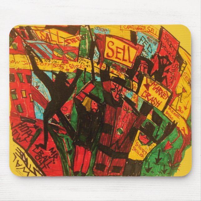 Alfombrilla De Ratón vendedores cortos (Frente)