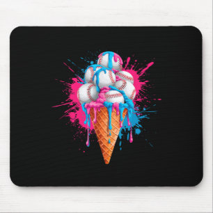 Alfombrilla De Ratón Vender Drin Helado Crema Deportes Lover Ice Cream 