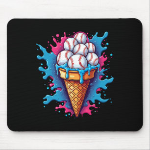 Alfombrilla De Ratón Vender Ice Cream Cum Sports Lover Design