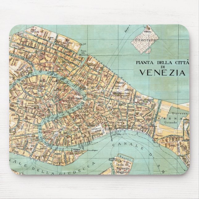 Alfombrilla De Ratón Venecia (Frente)