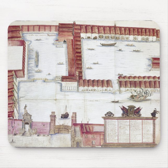 ALFOMBRILLA DE RATÓN VENECIA: ARSENALE (Frente)